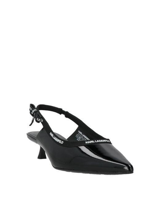 Karl Lagerfeld Black Pumps