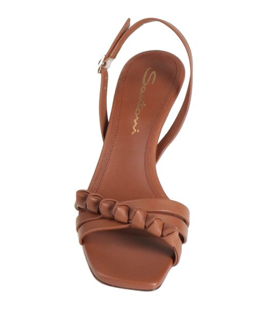 Santoni Pink Sandals