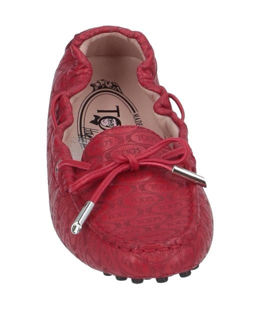 TOD'S HAPPY MOMENTS by ALBER ELBAZ Red Loafer