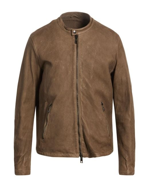 Giorgio Brato Brown Jacket for men