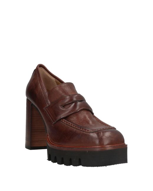 Zoe Brown Loafer