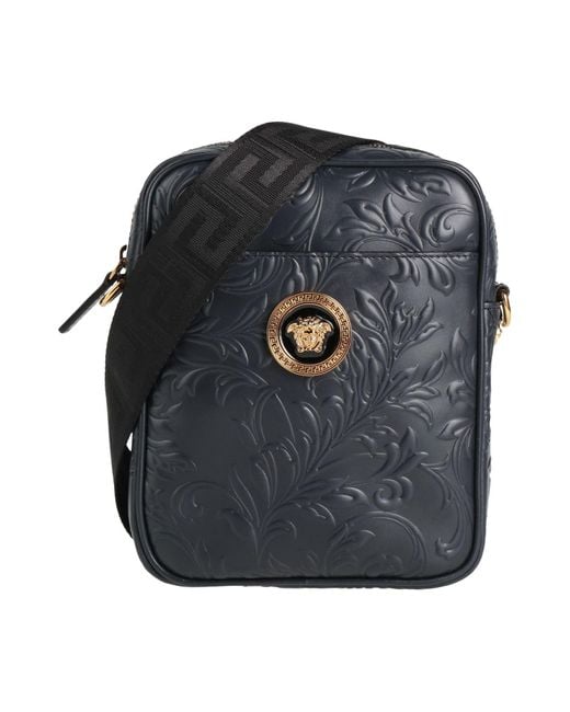 Versace Gray Cross-Body Bag for men