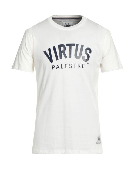 T-shirt di Virtus Palestre in White da Uomo