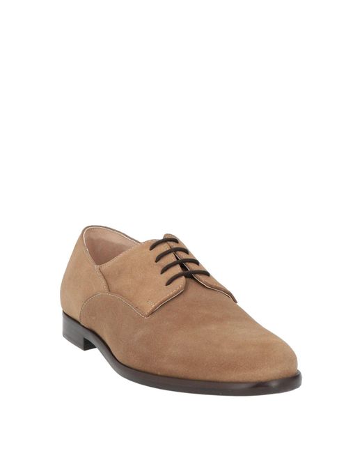 UNCONVENTIONAL ROYAL Brown Lace-Up Shoes Leather for men
