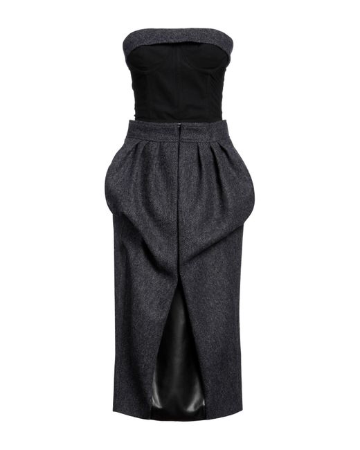 Maison Margiela Black Midi Dress