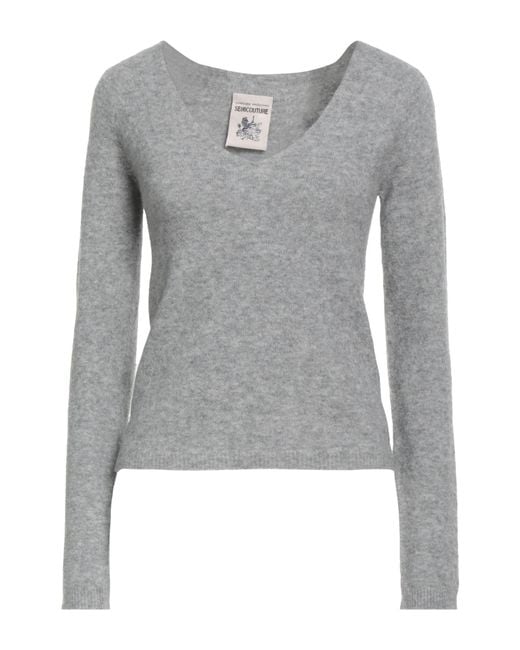 Semicouture Gray Jumper