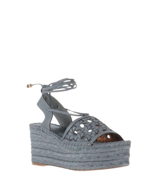 Tory Burch Blue Espadrilles