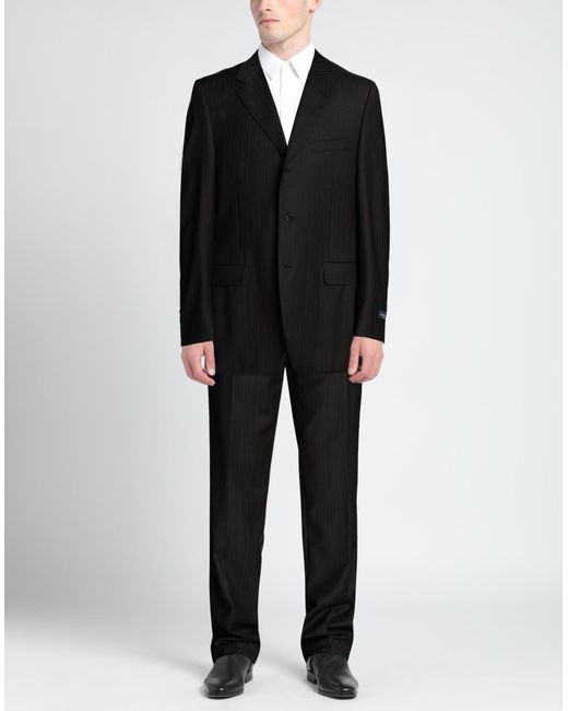 Canali Black Suit for men
