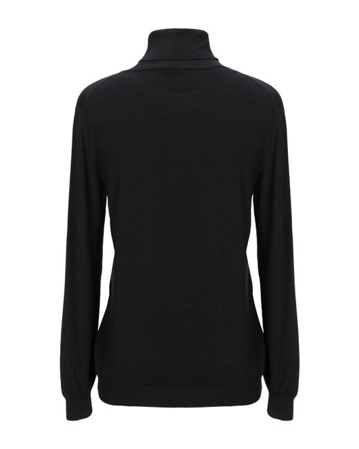 Zanone Black Turtleneck for men