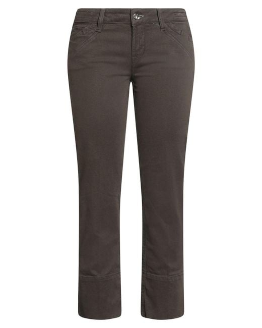 Jacob Cohen Gray Pants Cotton, Elastane