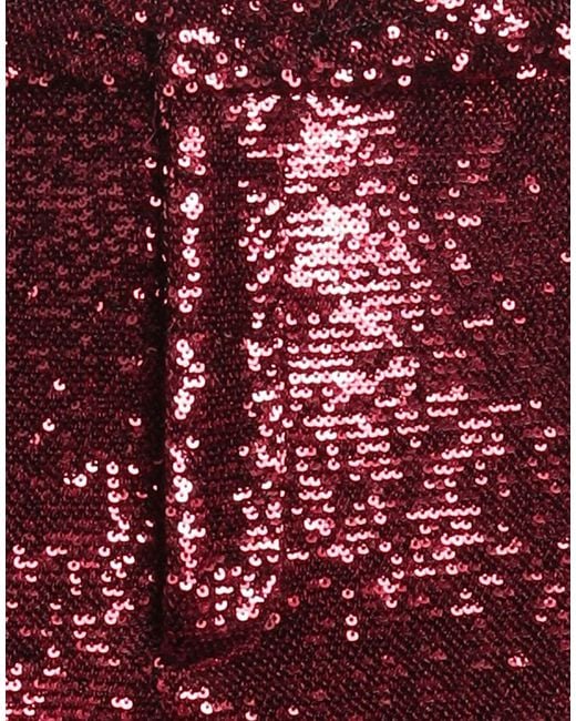Nude Red Pants Polyester