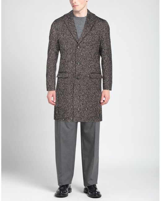 Brian Dales Gray Coat for men
