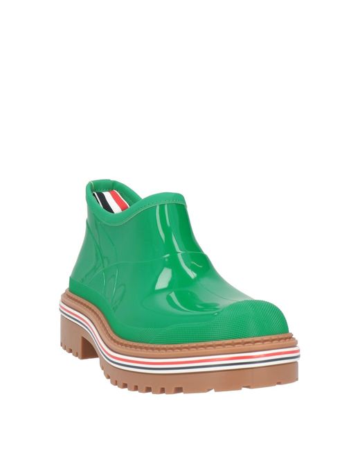 Thom Browne Green Ankle Boots for men