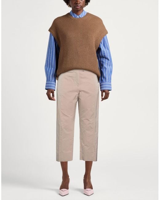 Alberto Biani Natural Pants