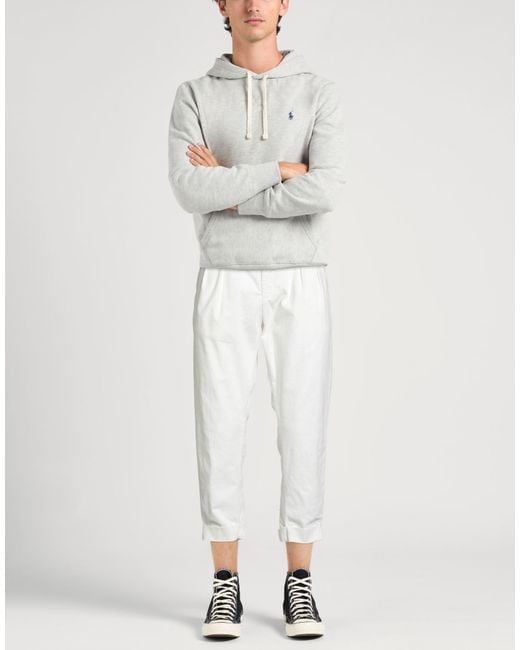 Dondup White Trouser for men