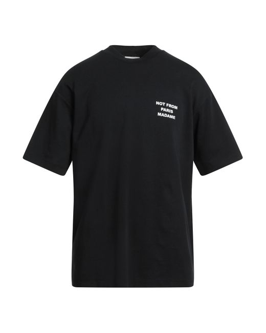 Drole de Monsieur Black T-shirt for men