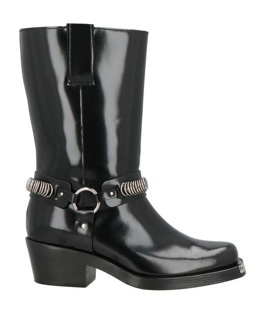 IRO Black Ankle Boots Leather