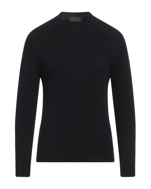 Fabrizio Del Carlo Black Sweater for men