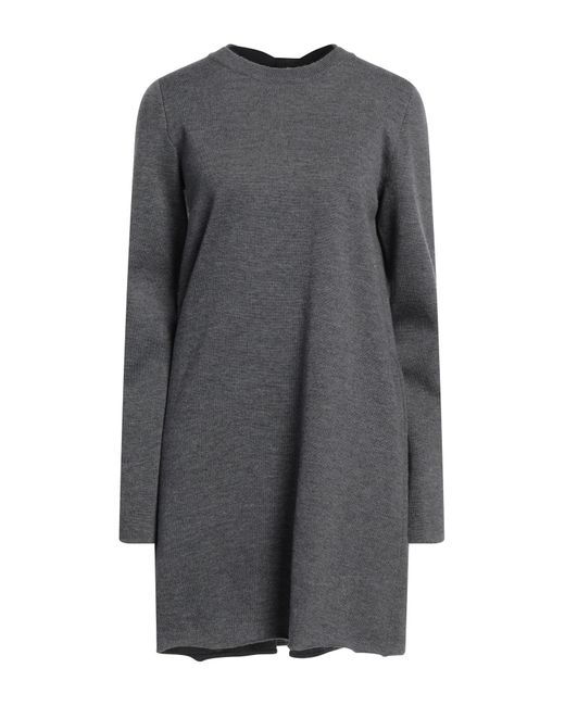 Semicouture Gray Mini Dress