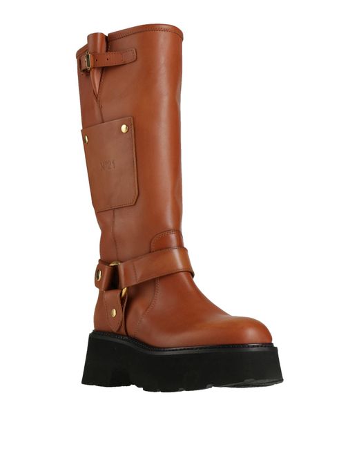 Botte N°21 en coloris Brown