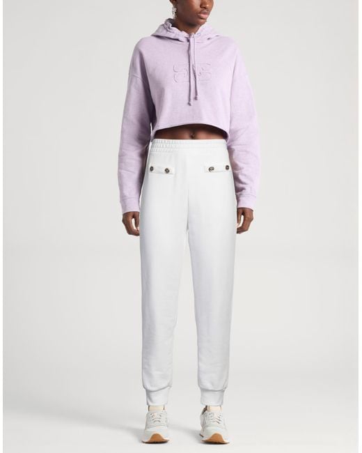 Elisabetta Franchi White Trouser