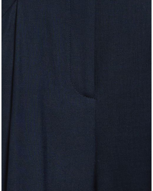 Veronica Beard Blue Pants Viscose, Elastane