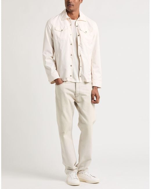 Barba Napoli White Jacket Polyester for men