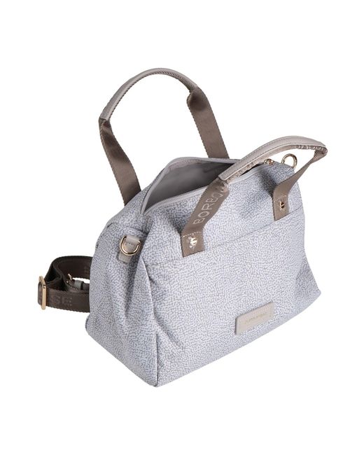 Borbonese Gray Handbag