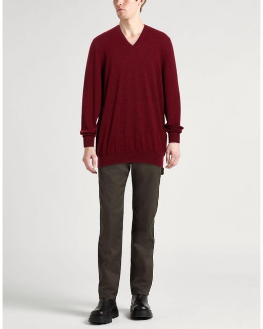 Fedeli Red Jumper for men