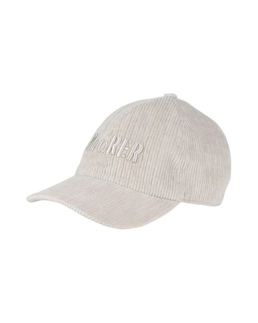 Cappello di Moorer in White da Uomo