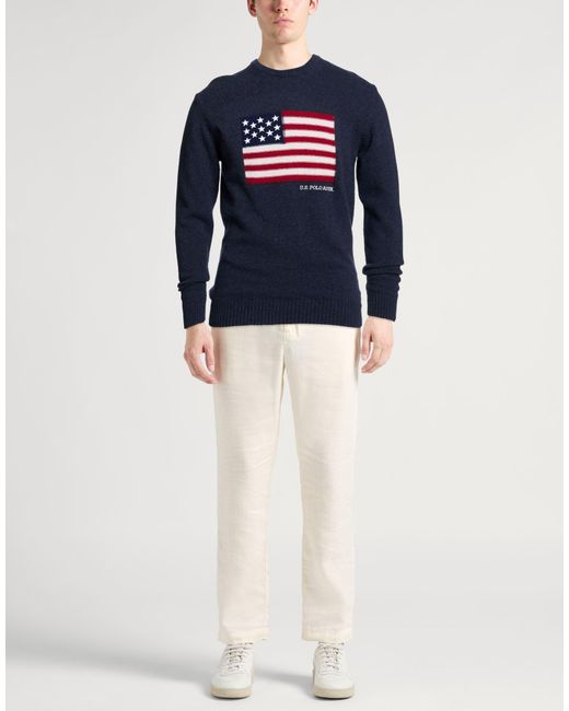 Pullover U.S. POLO ASSN. de hombre de color Blue