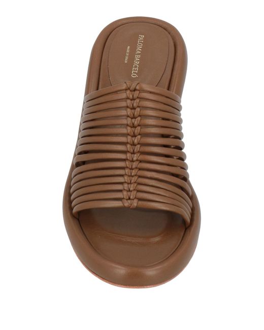 Paloma Barceló Brown Sandals