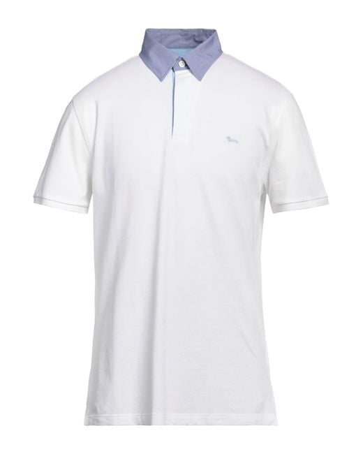 Harmont & Blaine White Polo Shirt for men
