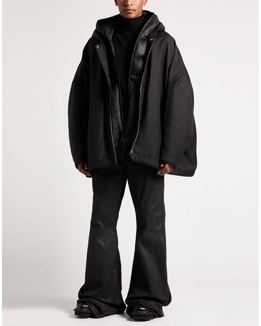 Rick Owens Black Puffer Polyamide for men
