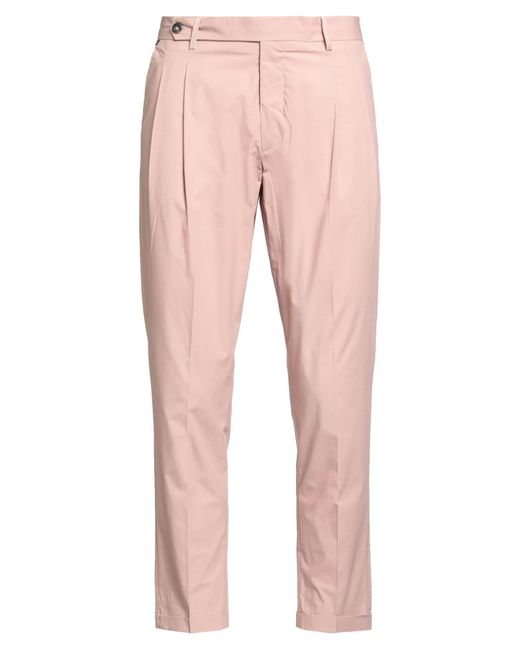 Messagerie Pink Patrizio Piscaglia Pants Cotton, Elastane for men