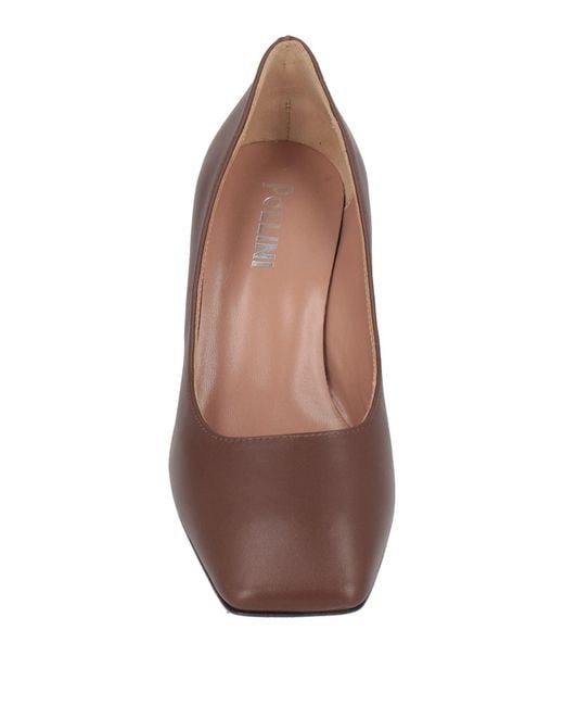 Pollini Brown Pumps Calfskin
