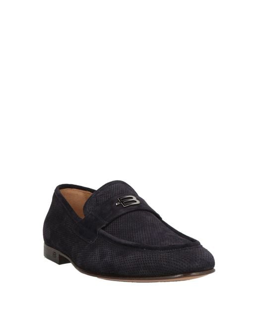 Baldinini Black Midnight Loafers Leather for men