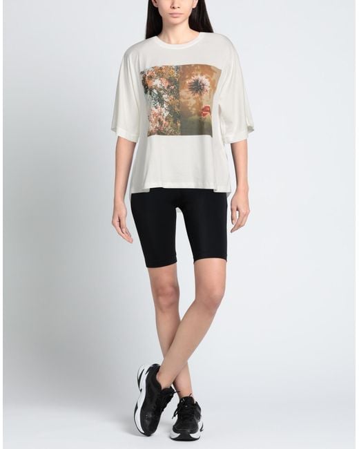 T-shirt High en coloris White