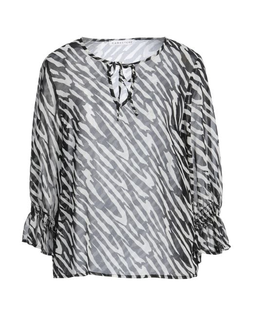 Top di Caractere in Gray