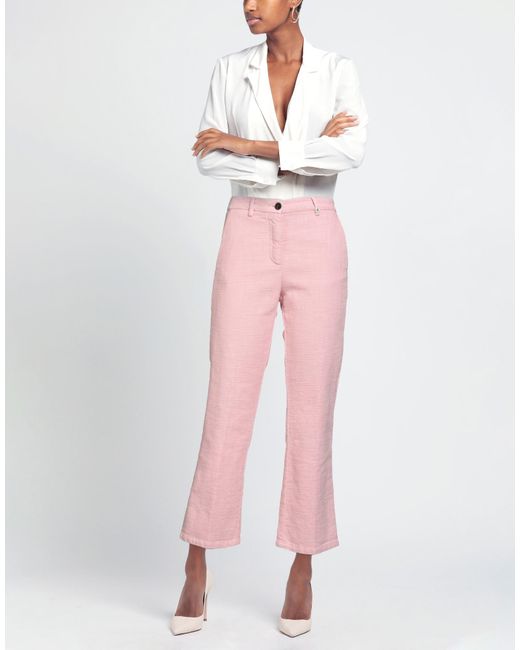 Myths Pink Pants Cotton, Elastane