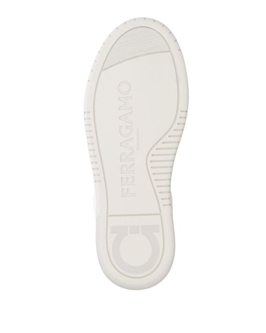 Ferragamo White Trainers