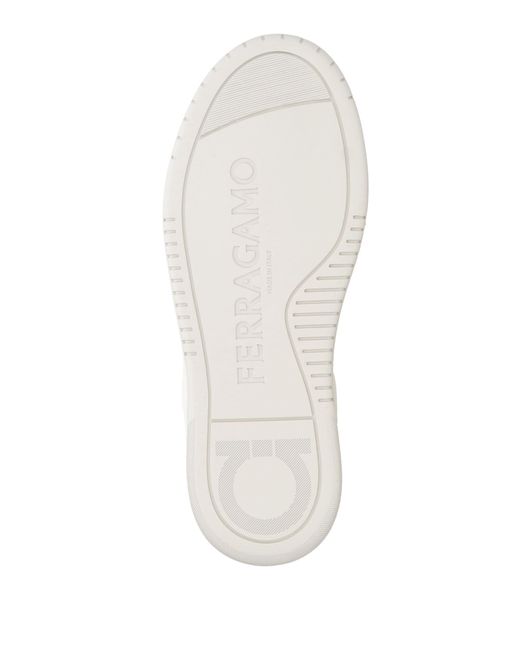 Ferragamo White Trainers