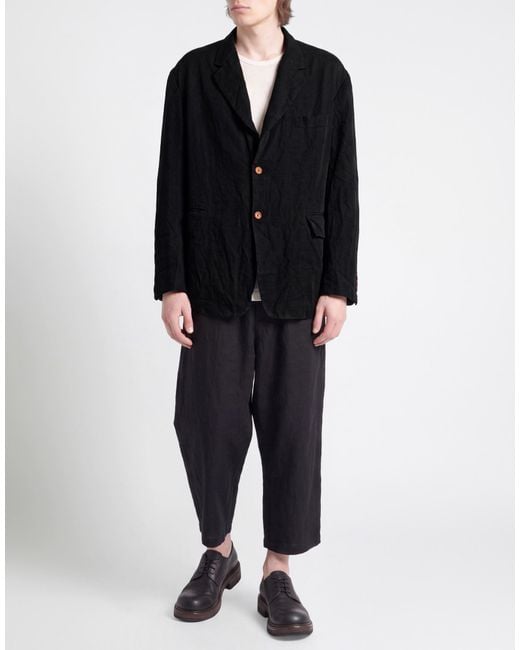 Comme des Garçons Black Blazer Polyester for men