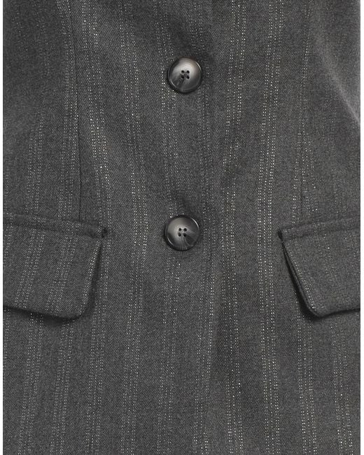 ViCOLO Gray Lead Top Polyester, Viscose, Elastane