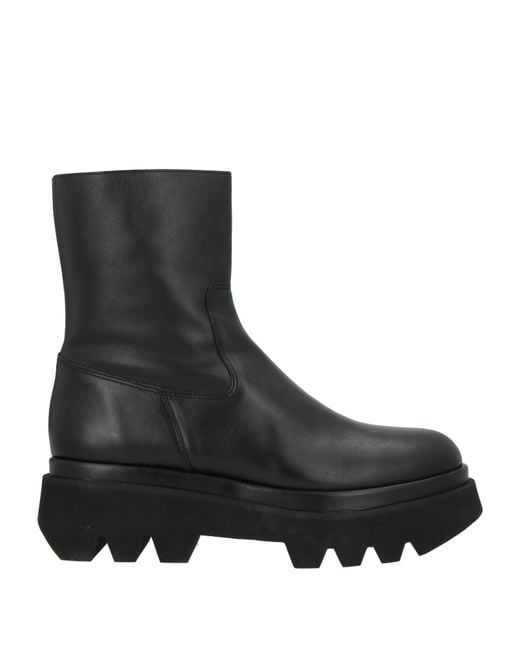 Paloma Barceló Black Ankle Boots