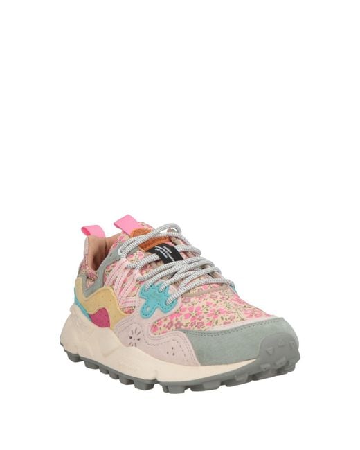 Flower Mountain Pink Trainers