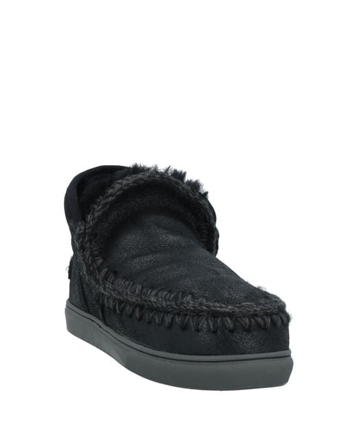 Mou Black Ankle Boots