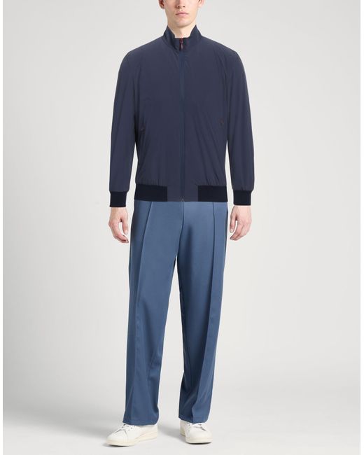 Herno Blue Jacket Polyamide, Elastane for men