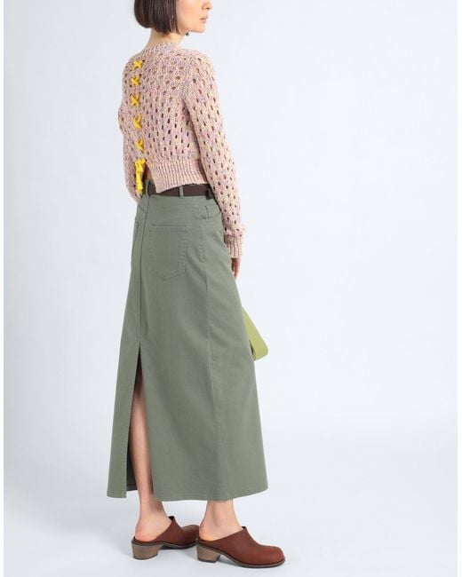 MAX&Co. Gray Denim Skirt