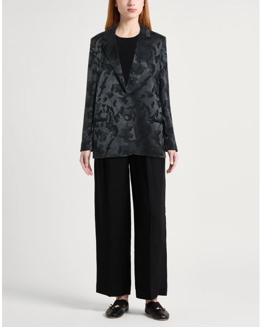 Rrd Black Blazer Polyester, Elastane